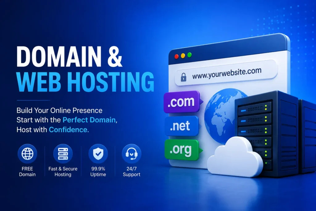Domain and Web Hosting: The Foundation of Every Successful Website